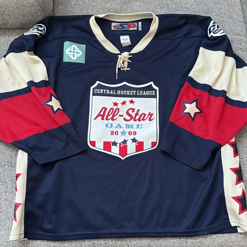 Central Hockey League All Star SP Jersey Men’s Sz XL